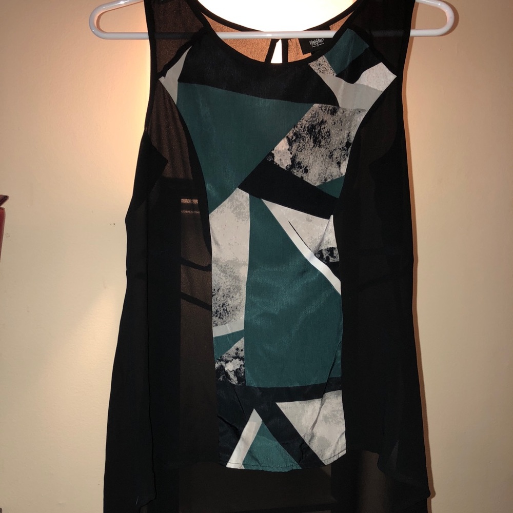 High-low Sheer Design Top